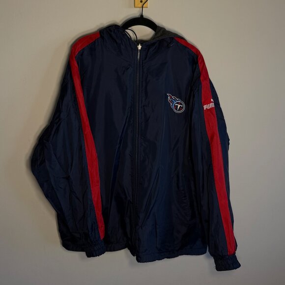 Vintage Puma Reversible Tennessee Titans Jacket - Picture 1 of 10